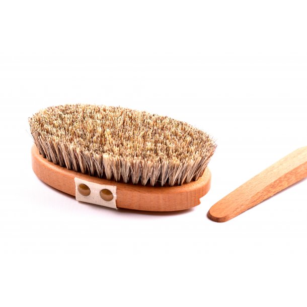 Massagebrste med skaft