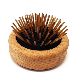 Rund hrbrste til tasken