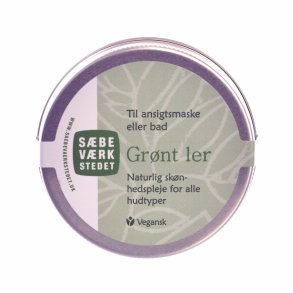 Grnt ler til ansigtsmaske