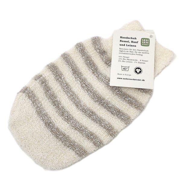 Handschuh Nessel, Hanf und Leinen