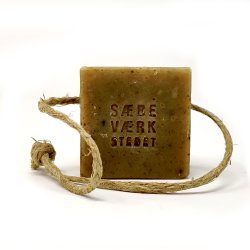 Haarseife auf Kordel