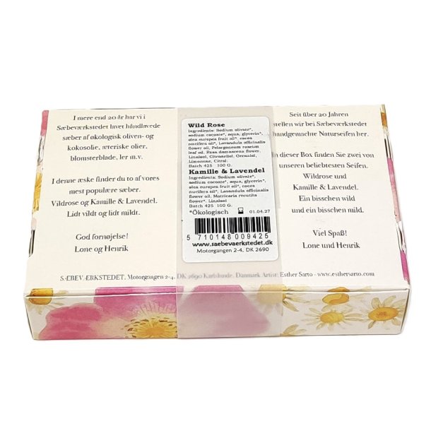 Geschenkbox mit zwei Seifen